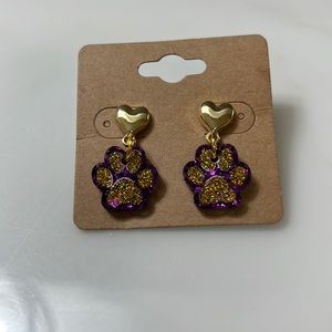 Tiger earrings